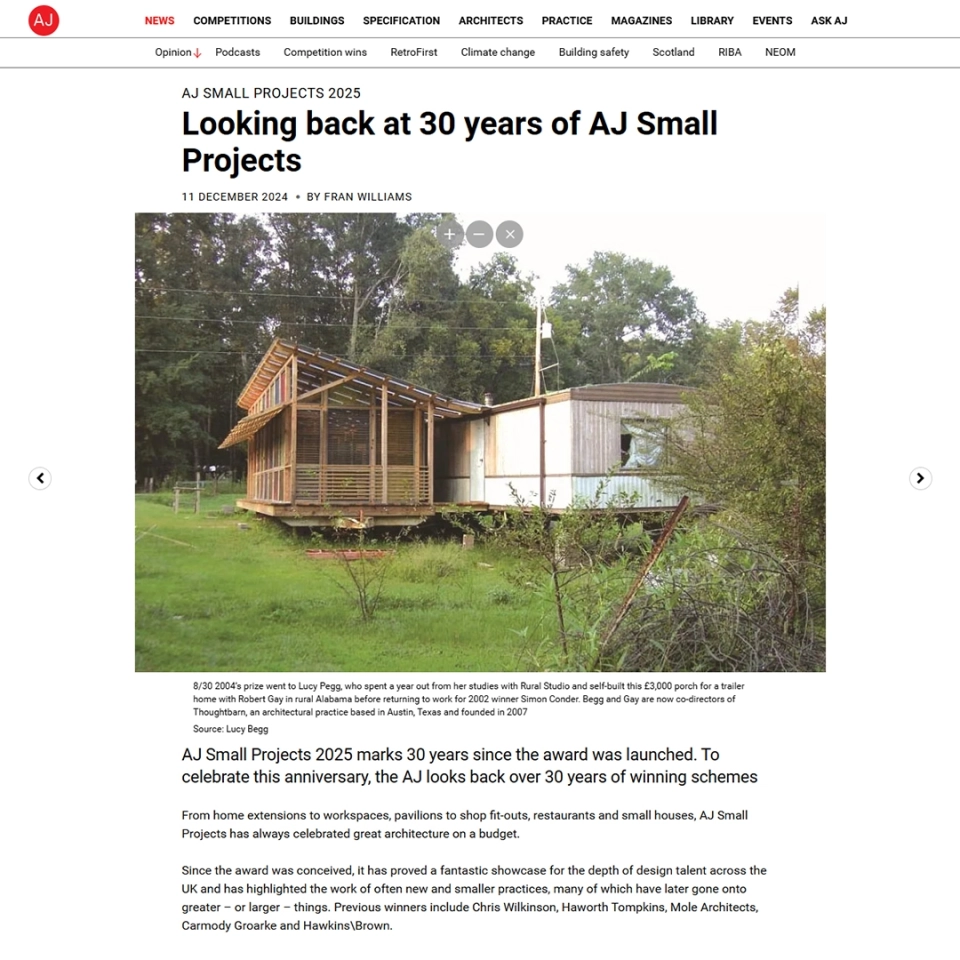 AJ SMALL PROJECTS / 2004 Winner / Ola Mae Porch